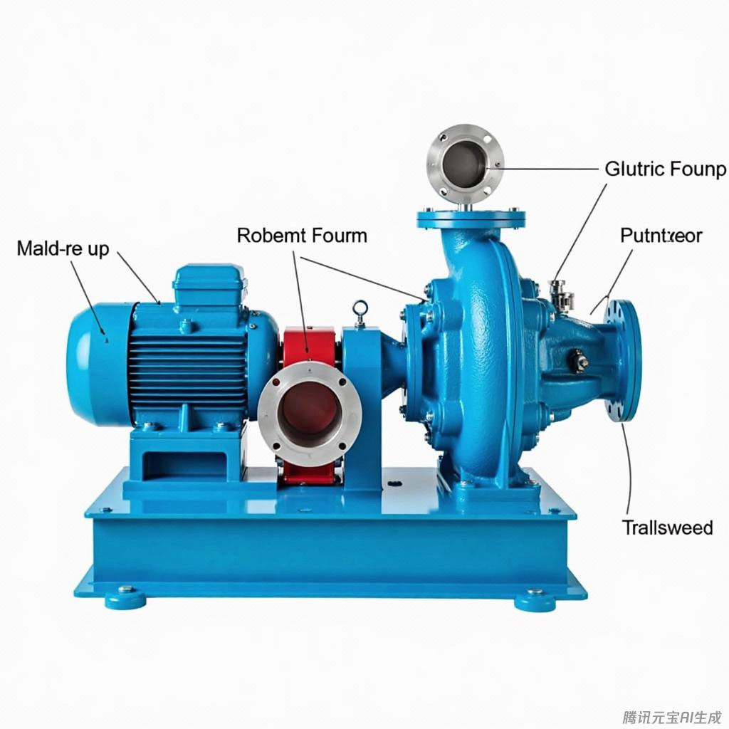 Principe de travail de la pompe centrifuge chimique